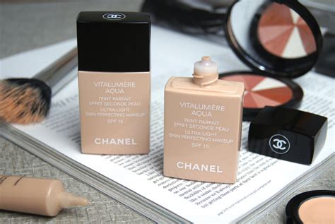 chanel aqua vitalumiere foundation ingredients|vitalumière aqua ultralight foundation.